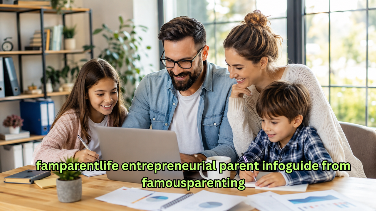 FamParentLife Entrepreneurial Parent InfoGuide from FamousParenting: A Practical Guide to Balancing Business and Family