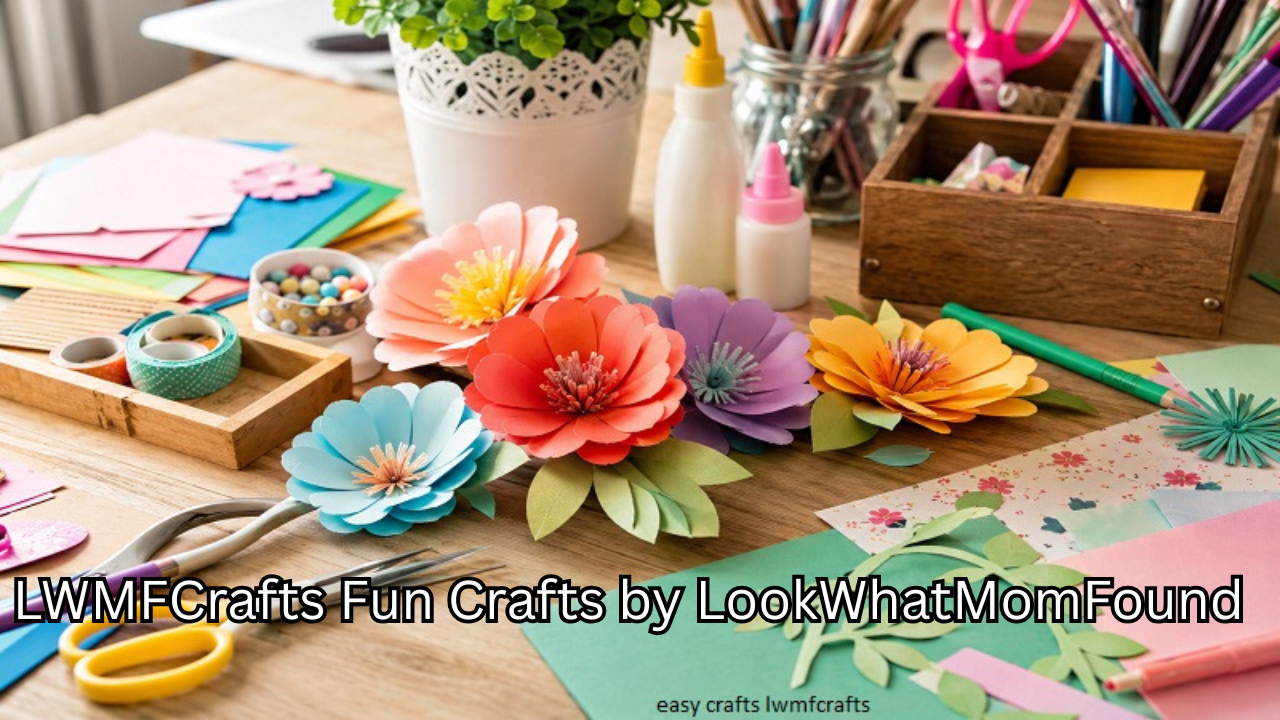 LWMFCrafts Fun Crafts by LookWhatMomFound: Creative DIY Ideas for Families, Kids, and Craft Lovers