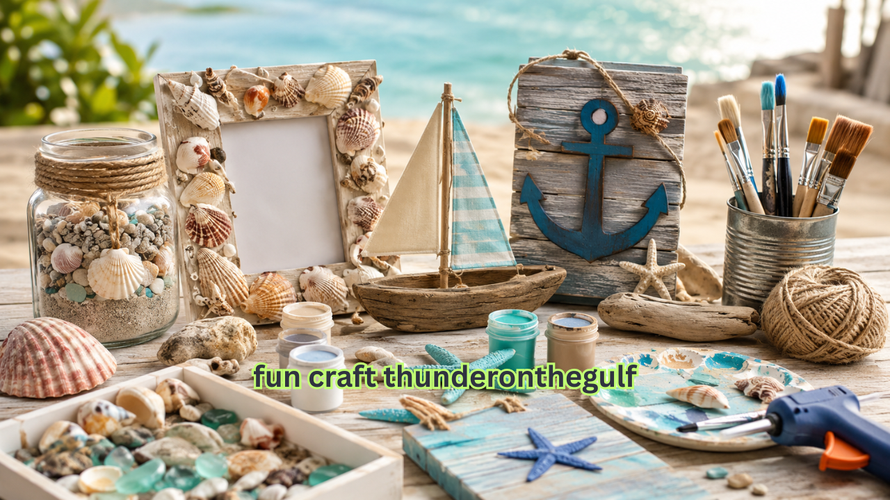 Fun Craft ThunderOnTheGulf: Creative Coastal DIY Ideas for Families and Visitors